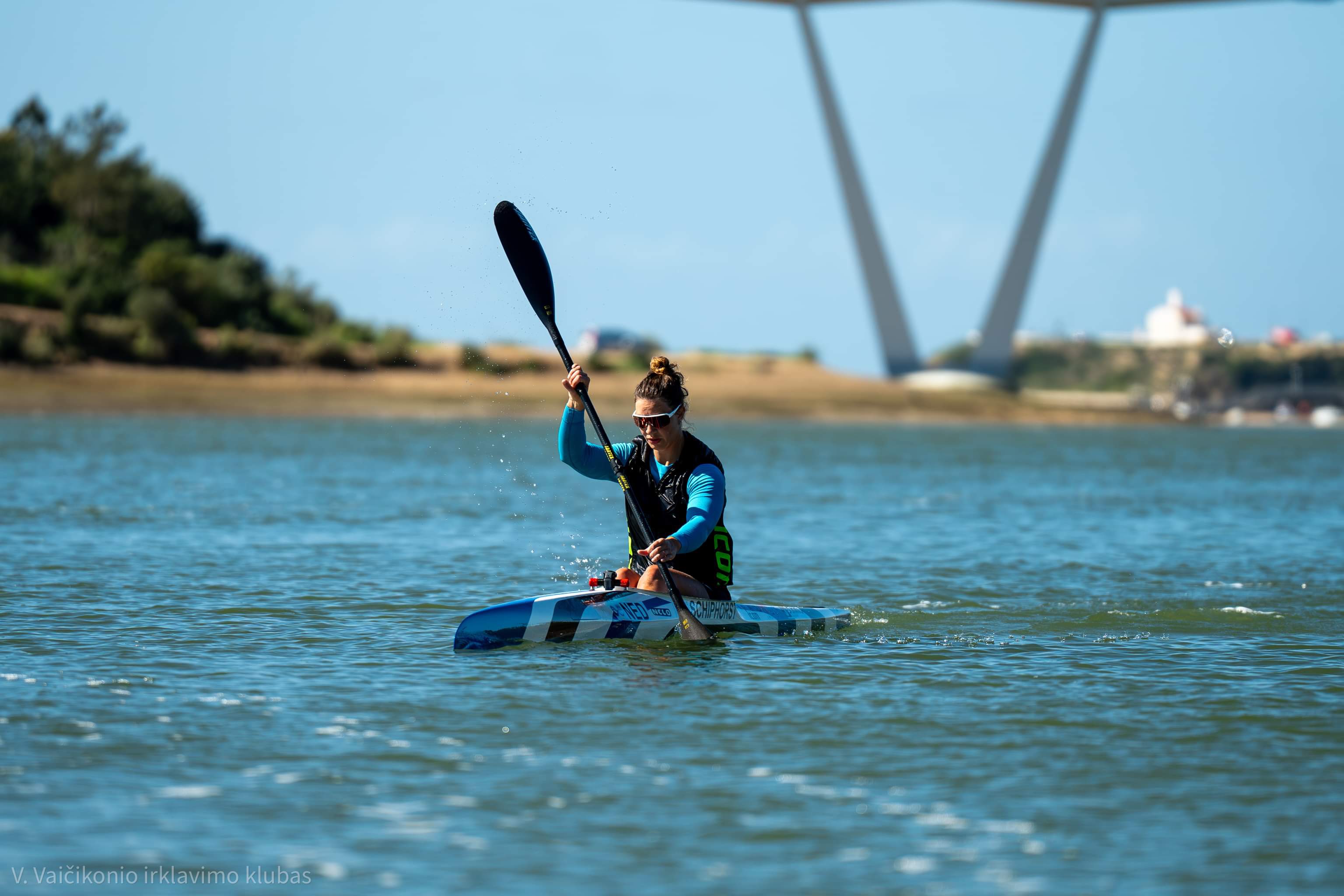 Kitty tijdens haar trainingskamp in Vila Nova de Milfontes (Portugal), februari 2024.